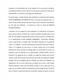 ARGUMENTOS DE RECLASIFICACION. Página 1