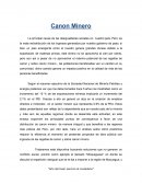 ENSAYO Canon Minero