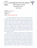 Ensayo del video Super Nanny