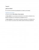 Tarea #1 ¿Qué es la física?