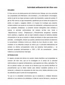 Actividad antibacterial del Aloe vera