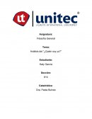 Análisis del “¿Quién soy yo?”