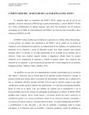 COMENTARIO DEL APARTADO DE LAS PARAFILIAS DEL DSM-V