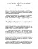 La ética kantiana en los héroes de la cultura moderna