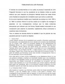 Fallecimiento de John Kennedy