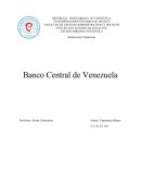 El Banco Central de Venezuela
