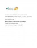 Esquema Creativo que relaciona mi personalidad con mis estilos de aprendizaje, comunicación y colaboración
