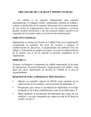 DIPLOMADO DE CALIDAD Y PRODUCTIVIDAD