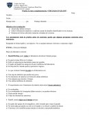 Prueba Lectura complementaria: “CRUZADA EN JEANS”