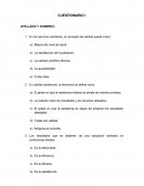 EMERGENCIAS Y URGENCIAS HOSPITALARIAS CUESTIONARIO