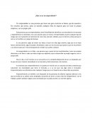 Que es ser un emprendedor