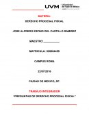 DERECHO PROCESAL FISCAL TRABAJO