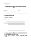 PLAN DE TRABAJO DEL CENTRO DE PADRES YAPODERADOS/AS