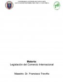 Antecedentes de la legislación de comercio internacional en México