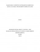 BALANCE MÁSICO Y ENERGÉTICO EN PROBLEMÁTICAS AMBIENTALES