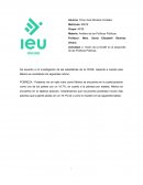 Analisis de las politicas públicas
