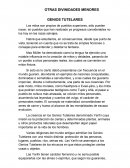Otras divinidades menores Guarani