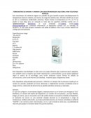 TERMOMETRO DE MAXIMA Y MINIMA CON RADIOTRANSMISOR UNILATERAL PARA TELEFONOS MÓVILES