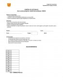 CONTROL DE LECTURA Nº5 Doce cuentos peregrinos. Gabriel García Márquez