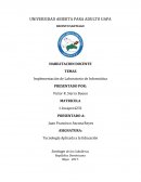 Implementación de Laboratorio de Informática
