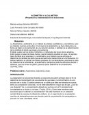 Acidimetría y alcalimetría (Preparación y estandarización de soluciones)