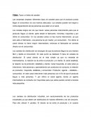 TEMA: Tipos y niveles de canale