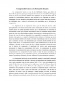 Importancia de comprensión lectora para la formación docente