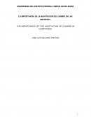 LA IMPORTANCIA DE LA ADAPTACION DEL CAMBIO EN LAS EMPRESAS