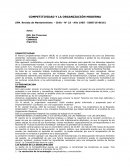 COMPETITIVIDAD Y LA ORGANIZACIÓN MODERNA