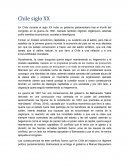 Como fue Chile en el siglo XX