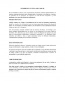 El neuvo Informe de lectura aplicado