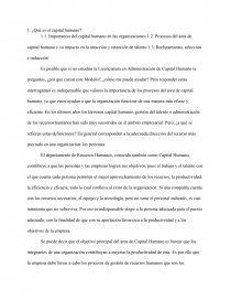 La gran Gestion de capital humano. Página 1