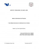 Tema: Mejora del proceso en la fabricación de la bicicleta