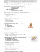 Encierra en un círculo sólo la alternativa que corresponda