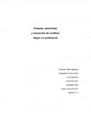 Empatía, asertividad y resolución de conflicto