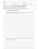 CONTROL DE LECTURA LENGUA CASTELLANA Y COMUNICACIÓN