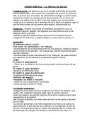 Unidad didactica: la fabrica de pastas