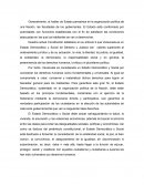 El Estado democratico y social