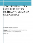 ¿Qué particularidad posee, según la autora, el golpe de 1966 que lo diferencia de las anteriores experiencias de intervenciones militares?