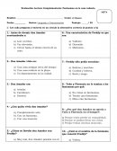 Evaluación Lectura Complementaria: Fantasmas en la casa rodante