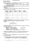 Álgebra lineal Resumen