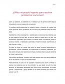 Ingenio para resolver problemas comunes