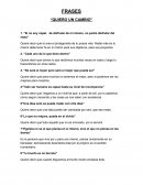 FRASES “QUIERO UN CAMBIO”