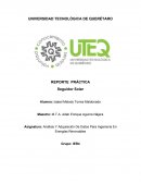 Análisis Y Adquisición De Datos Para Ingeniería En Energías Renovables