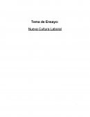 NUEVA CULTURA LABORAL