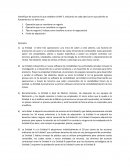 Identifique de acuerdo lo que establece la NIIF 3