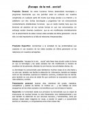 Escapa de las redes sociales