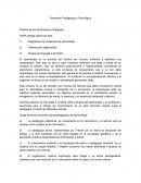 Análisis de las dimensiones Pedagogía, CAPA trabaja sobre tres ejes