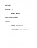 ASIGNATURA: T.T.P TRABAJO PRÁCTICO