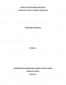 TRABAJO DE SEGURIDAD INDUSTRIAL TECNICAS ACTIVAS Y TECNICAS REACTIVAS